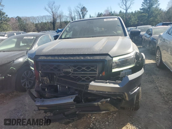 2023 Nissan Frontier SV with VIN 1N6ED1EK7PN672948, listed as a Copart auction lot 45247705 with 13,031 mi miles and Salvage title. Bid and sale history available at DreamBid. Image 5.