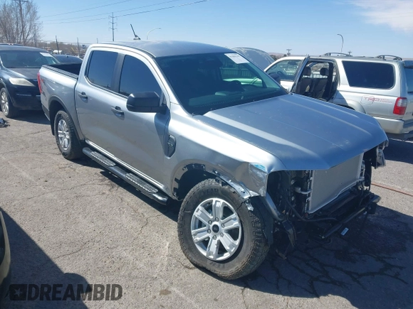 2024 Ford Ranger XL with VIN 1FTER4PH5RLE67442, listed as a IAAI auction lot 41665541 with 738 mi miles and . Bid and sale history available at DreamBid. Image 1.