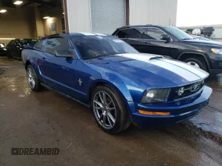 2006 Ford Mustang Standard with VIN 1ZVFT80N065228777, listed as a Copart auction lot 42542475 with 183,337 mi miles and Salvage Title. Bid and sale history available at carsss.com. Image 4.