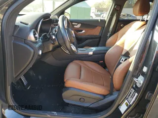 2021 Mercedes-Benz GLC with VIN W1N0J8EB8MF891527, listed as a Copart auction lot 77092154 with 31,496 mi miles and Salvage Title. Bid and sale history available at carsss.com. Image 7.