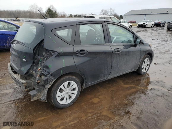 2019 Nissan Versa Note SV with VIN 3N1CE2CP7KL362516, listed as a Copart auction lot 42712255 with 88,076 mi miles and Salvage Title. Bid and sale history available at carsss.com. Image 3.