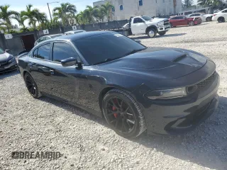 2019 Dodge Charger SRT Hellcat with VIN 2C3CDXL95KH571734, listed as a Copart auction lot 41389095 with 44,202 mi miles and Non Repairable. Bid and sale history available at DreamBid. Image 4.