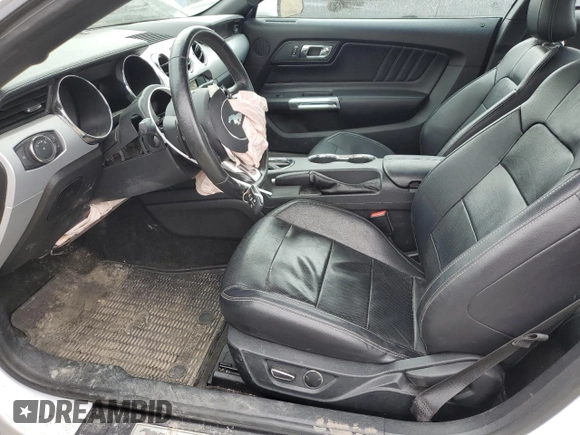 2016 Ford Mustang GT with VIN 1FA6P8CFXG5297026, listed as a Copart auction lot 61017575 with 124,367 mi miles and Salvage title. Bid and sale history available at DreamBid. Image 7.