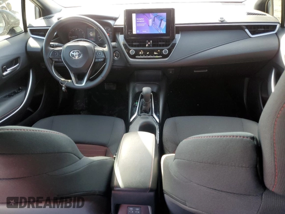 2024 Toyota Corolla SE with VIN 5YFS4MCE8RP197501, listed as a Copart auction lot 45328175 with 9,942 mi miles and Salvage Title. Bid and sale history available at DreamBid. Image 8.