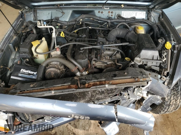 1998 Jeep Cherokee Sport with VIN 1J4FJ68S0WL152197, listed as a Copart auction lot 52512605 with Not provided miles and Salvage title. Bid and sale history available at DreamBid. Image 12.
