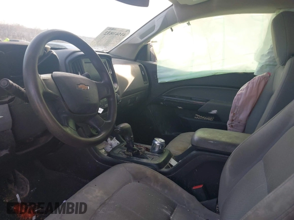 2020 Chevrolet Colorado 4WD Work Truck with VIN 1GCHTBEA9L1214443, listed as a IAAI auction lot 41563832 with 76,099 mi miles and . Bid and sale history available at DreamBid. Image 5.