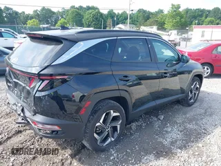 2023 Hyundai Tucson SEL with VIN 5NMJFCAE7PH283232, listed as a IAAI auction lot 39676223 with 7,893 mi miles and . Bid and sale history available at DreamBid. Image 4.