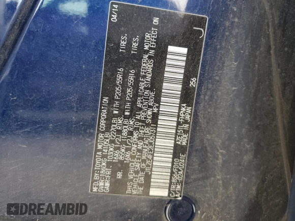 2014 Scion xB with VIN JTLZE4FE2EJ057311, listed as a Copart auction lot 49466055 with 158,214 mi miles and Salvage Title. Bid and sale history available at carsss.com. Image 12.