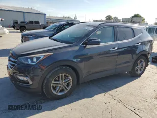 2018 Hyundai Santa Fe 2.4L with VIN 5NMZU3LB5JH052803, listed as a Copart auction lot 62345285 with 61,755 mi miles and Salvage title. Bid and sale history available at DreamBid. Image 1.