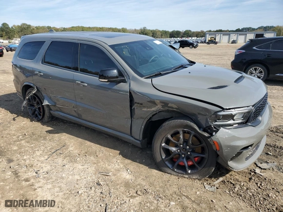 2022 Dodge Durango SRT 392 with VIN 1C4SDJGJ3NC195759, listed as a Copart auction lot 78677144 with 21,982 mi miles and Salvage Title. Bid and sale history available at carsss.com. Image 4.
