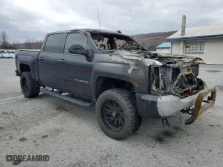 2018 Chevrolet Silverado 1500 Custom with VIN 3GCUKPEC3JG343261, listed as a Copart auction lot 48143935 with 0 mi miles and Salvage Title. Bid and sale history available at carsss.com. Image 4.