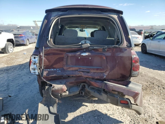 2006 Chevrolet TrailBlazer LS with VIN 1GNET16S066111169, listed as a Copart auction lot 42113505 with 187,986 mi miles and Salvage Title. Bid and sale history available at DreamBid. Image 6.