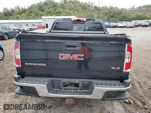 2016 GMC Canyon 4WD SLE with VIN 1GTG6CE37G1162083, listed as a Copart auction lot 72195474 with 94,869 mi miles and Salvage Title. Bid and sale history available at carsss.com. Image 6.