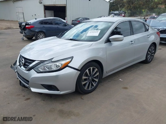 2017 Nissan Altima 2.5 SV with VIN 1N4AL3AP9HC258168, listed as a IAAI auction lot 41905641 with 168,935 mi miles. Bid and sale history available at carsss.com. Image 2.