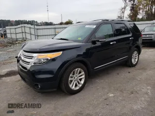 2014 Ford Explorer XLT with VIN 1FM5K7D86EGA41221, listed as a Copart auction lot 81550404 with 94,194 mi miles and Salvage Title. Bid and sale history available at carsss.com. Image 1.