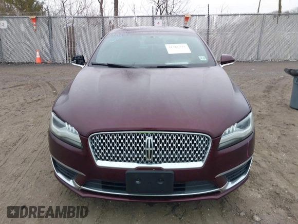 2017 Lincoln MKZ Select with VIN 3LN6L5C93HR600656, listed as a IAAI auction lot 41481241 with 73,305 mi miles. Bid and sale history available at carsss.com. Image 12.