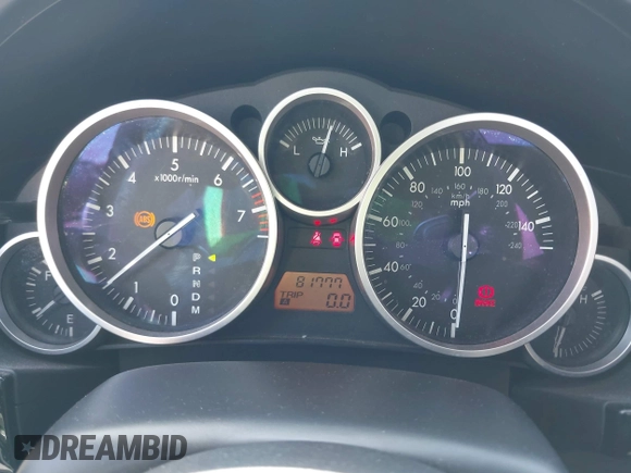 2006 Mazda MX-5 Miata Sport with VIN JM1NC25F860115878, listed as a IAAI auction lot 42842757 with 81,777 mi miles and . Bid and sale history available at DreamBid. Image 7.