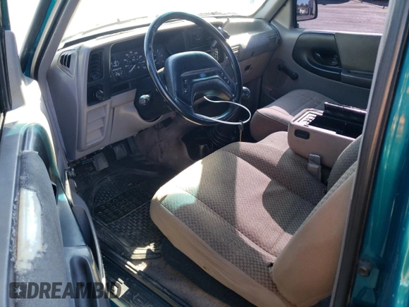 1993 Ford Ranger XLT with VIN 1FTDR15X3PPA91687, listed as a Copart auction lot 75474584 with 71,610 mi miles and Salvage Title. Bid and sale history available at DreamBid. Image 8.