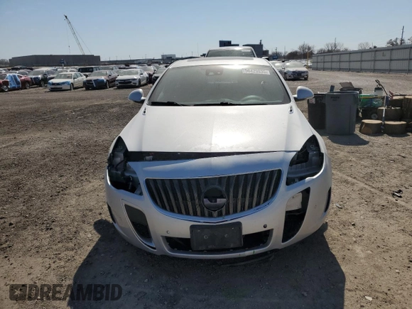 2017 Buick Regal GS with VIN 2G4GU5GX6H9178236, listed as a Copart auction lot 50429935 with 133,862 mi miles and Salvage Title. Bid and sale history available at DreamBid. Image 5.