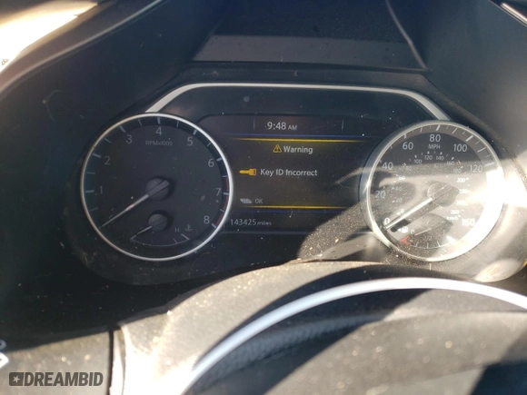 2019 Nissan Murano SV with VIN 5N1AZ2MJ8KN127296, listed as a Copart auction lot 86758884 with 143,425 mi miles and Salvage Title. Bid and sale history available at carsss.com. Image 9.