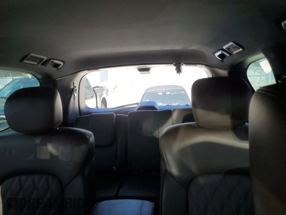 2023 Nissan Armada Platinum with VIN JN8AY2DA8P9404444, listed as a Copart auction lot 49158785 with 31,908 mi miles and Salvage Title. Bid and sale history available at carsss.com. Image 10.