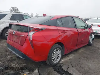 2017 Toyota Prius Two with VIN JTDKARFU3H3539680, listed as a IAAI auction lot 41895755 with 56,961 mi miles. Bid and sale history available at carsss.com. Image 4.