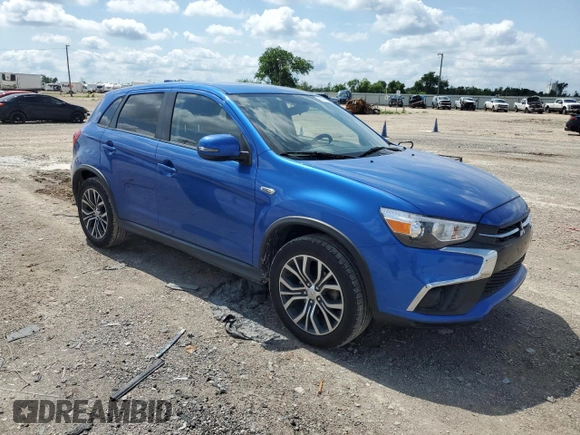 2019 Mitsubishi Outlander ES with VIN JA4AP3AU4KU034256, listed as a Copart auction lot 56124925 with 38,377 mi miles and Clean title. Bid and sale history available at DreamBid. Image 4.