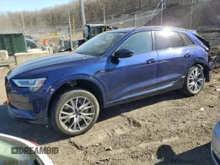 2021 Audi e-tron Prestige with VIN WA1VAAGEXMB028077, listed as a Copart auction lot 51068735 with 36,998 mi miles and Salvage Title. Bid and sale history available at DreamBid. Image 1.