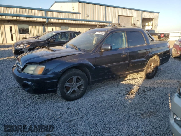2004 Subaru Baja Turbo с VIN 4S4BT63C545101631, выставлен на аукционе Copart как лот 42975445 с пробегом 126 868 миль миль и Чистый • Clean title. История ставок и продаж доступна на DreamBid. Изображение 1.
