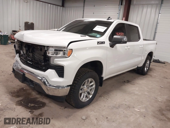 2023 Chevrolet Silverado 1500 LT with VIN 3GCUDDE85PG128770, listed as a IAAI auction lot 41675387 with 49,142 mi miles. Bid and sale history available at carsss.com. Image 17.