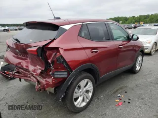 2025 Buick Encore GX Preferred with VIN KL4AMBSP5SB026657, listed as a Copart auction lot 58426895 with 7,105 mi miles and Salvage title. Bid and sale history available at DreamBid. Image 3.