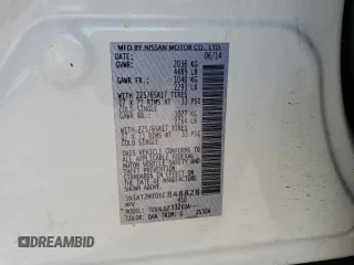 2014 Nissan Rogue SV with VIN 5N1AT2MT0EC848828, listed as a Copart auction lot 55297045 with 114,431 mi miles and Salvage Title. Bid and sale history available at DreamBid. Image 14.