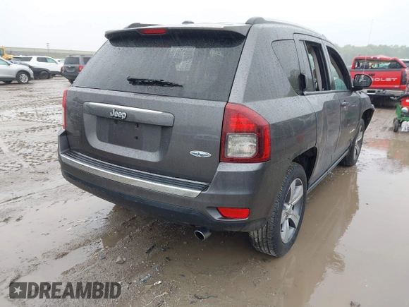 2016 Jeep Compass Latitude with VIN 1C4NJCEA2GD804809, listed as a IAAI auction lot 42329508 with 61,264 mi miles and . Bid and sale history available at DreamBid. Image 4.