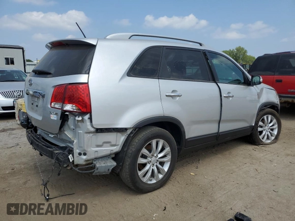 2011 Kia Sorento EX with VIN 5XYKU4A28BG053868, listed as a Copart auction lot 64379513 with 98,758 mi miles and Non Repairable. Bid and sale history available at carsss.com. Image 3.