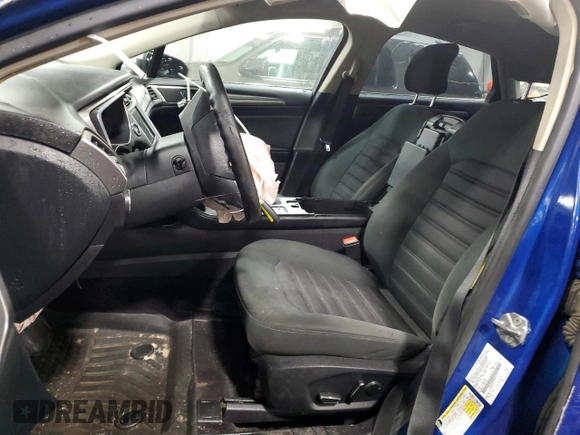 2017 Ford Fusion SE with VIN 3FA6P0HD9HR154737, listed as a Copart auction lot 47786345 with 129,423 mi miles and Salvage Title. Bid and sale history available at carsss.com. Image 7.