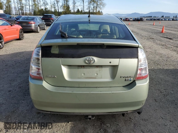 2009 Toyota Prius with VIN JTDKB20U093495328, listed as a Copart auction lot 52703665 with 105,783 mi miles and Salvage Title. Bid and sale history available at DreamBid. Image 6.