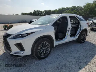 2021 Lexus RX with VIN 2T2YGMDA9MC058947, listed as a Copart auction lot 55890114 with 56,502 mi miles and Salvage Title. Bid and sale history available at carsss.com. Image 1.