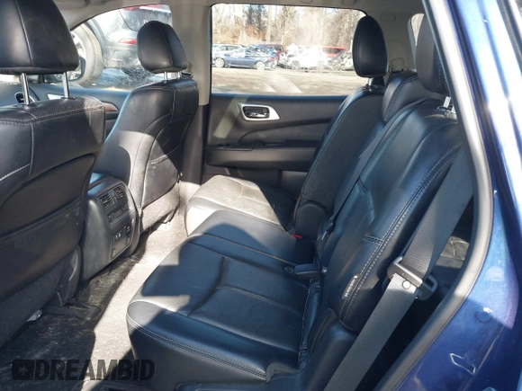 2020 Nissan Pathfinder Platinum with VIN 5N1DR2DM6LC575993, listed as a IAAI auction lot 41418213 with 39,525 mi miles. Bid and sale history available at carsss.com. Image 8.