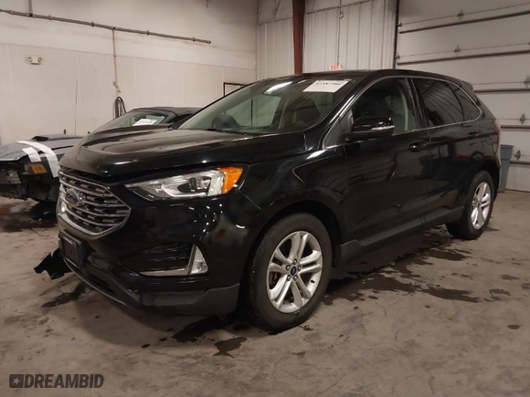 2020 Ford Edge SEL with VIN 2FMPK4J93LBB55668, listed as a IAAI auction lot 41587380 with 45,317 mi miles. Bid and sale history available at carsss.com. Image 2.