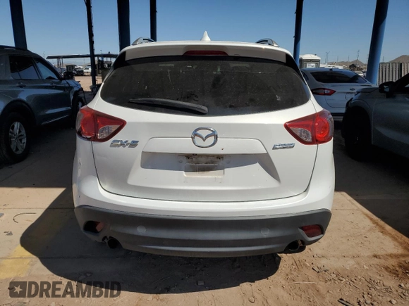 2015 Mazda CX-5 Touring with VIN JM3KE2CY2F0478167, listed as a Copart auction lot 52772805 with 135,492 mi miles and Salvage Title. Bid and sale history available at carsss.com. Image 6.