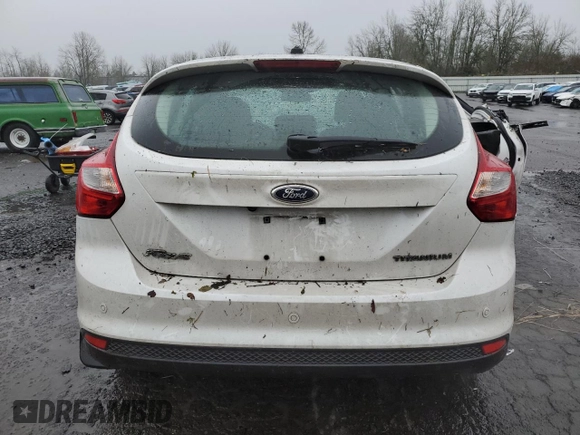 2012 Ford Focus Titanium with VIN 1FAHP3N20CL279226, listed as a Copart auction lot 41343015 with 145,390 mi miles and Salvage Title. Bid and sale history available at carsss.com. Image 6.