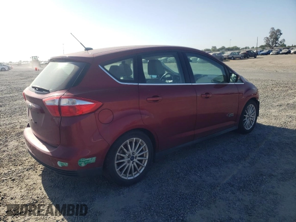 2015 Ford C-Max Energi SEL with VIN 1FADP5CUXFL115971, listed as a Copart auction lot 58272974 with 122,906 mi miles. Bid and sale history available at carsss.com. Image 3.