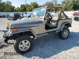 1988 Jeep Wrangler Sahara with VIN 2BCCV8121JB525518, listed as a Copart auction lot 71491994 with 252,317 mi miles and Salvage Title. Bid and sale history available at carsss.com. Image 1.