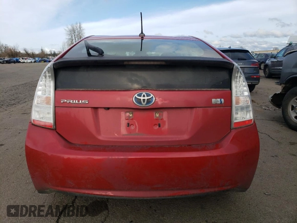 2011 Toyota Prius I z VIN JTDKN3DU7B0312134, wystawiony jako Copart lot #46120195 z przebiegiem 138 752 mil mil oraz Szkoda całkowita • Salvage title. Historia ofert i sprzedaży dostępna na DreamBid. Obrazek 6.