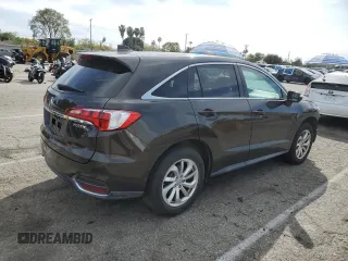 2016 Acura RDX Technology with VIN 5J8TB3H58GL013792, listed as a Copart auction lot 48191155 with 56,715 mi miles and Salvage Title. Bid and sale history available at DreamBid. Image 3.