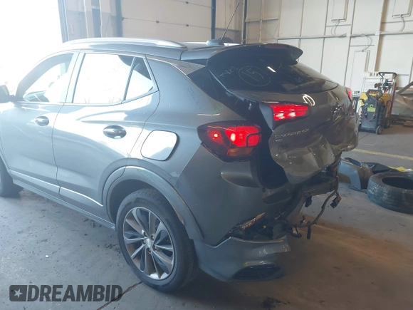 2022 Buick Encore GX Select with VIN KL4MMESLXNB117391, listed as a IAAI auction lot 41318441 with 30,563 mi miles and . Bid and sale history available at DreamBid. Image 6.