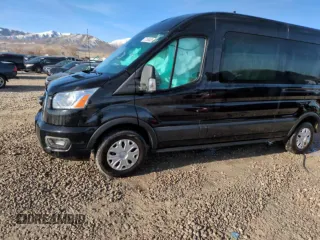 2021 Ford Transit Passenger XL with VIN 1FBAX2C87MKA31418, listed as a Copart auction lot 47065435 with 110,681 mi miles and Salvage Title. Bid and sale history available at DreamBid. Image 13.
