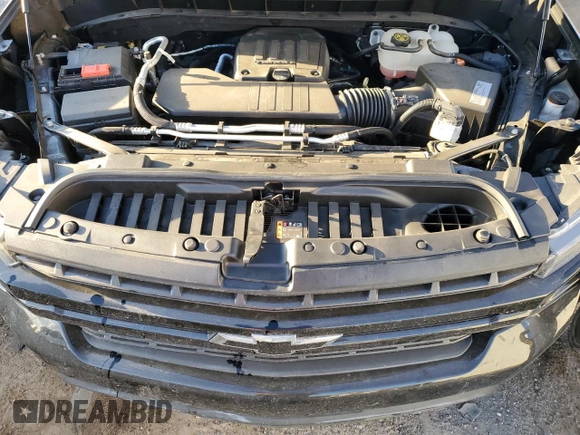 2021 Chevrolet Silverado 1500 RST with VIN 1GCRYEEK3MZ121582, listed as a Copart auction lot 74983994 with 47,459 mi miles and Non Repairable. Bid and sale history available at DreamBid. Image 12.
