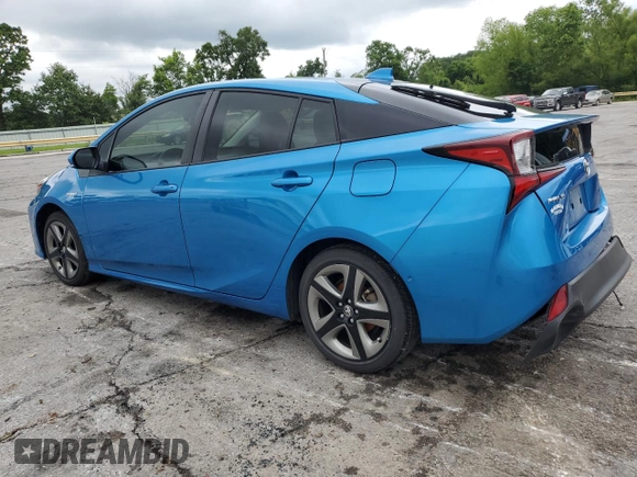 2021 Toyota Prius L Eco with VIN JTDKAMFU1M3146516, listed as a Copart auction lot 58406175 with 19,911 mi miles and Salvage title. Bid and sale history available at DreamBid. Image 2.