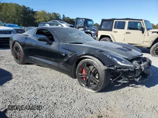 2016 Chevrolet Corvette 2LT with VIN 1G1YD2D73G5121850, listed as a Copart auction lot 76275944 with 58,252 mi miles and Salvage Title. Bid and sale history available at carsss.com. Image 4.